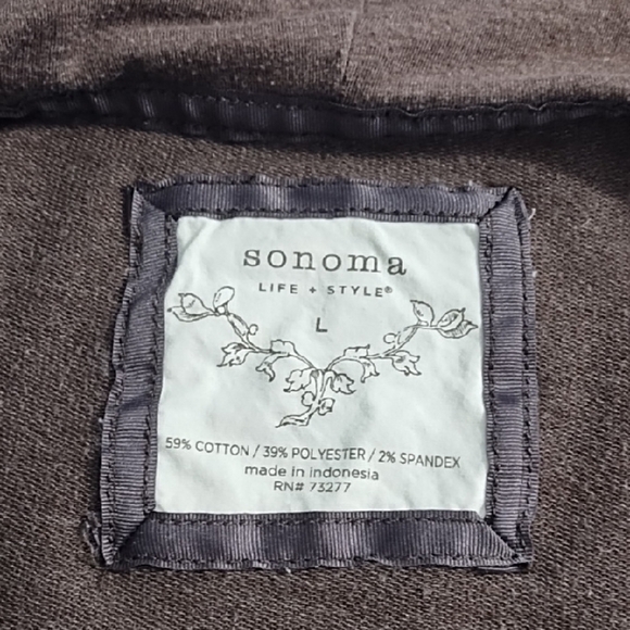 Soft Brown Casual Zip Front Hoodie Jacket - Picture 7 of 10